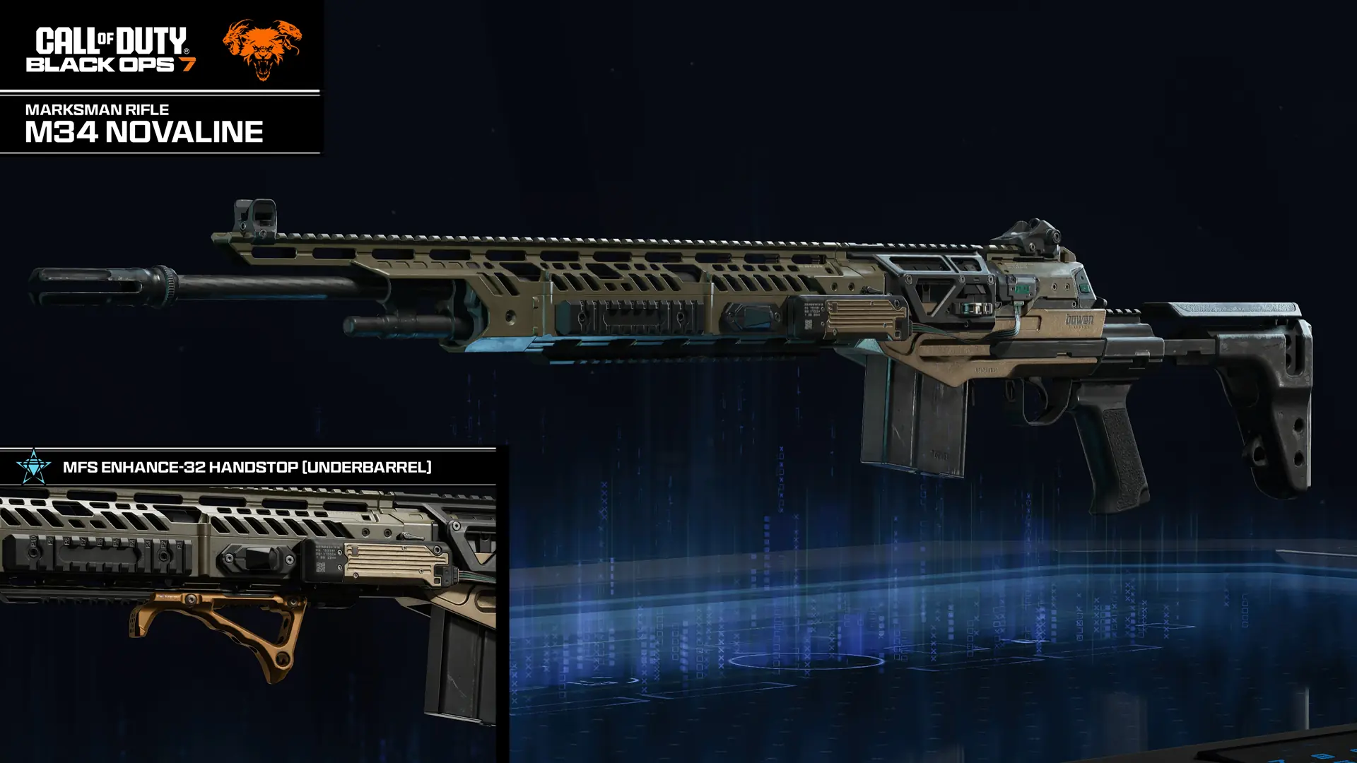 M34 Novaline: DMR in Call of Duty: Black Ops 7