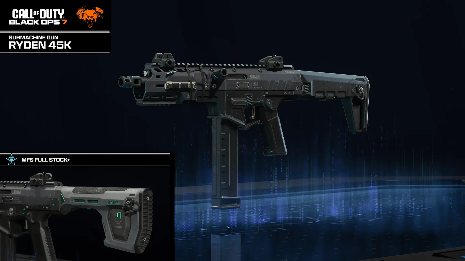 Ryden 45K: Maschinenpistole in Call of Duty: Black Ops 7