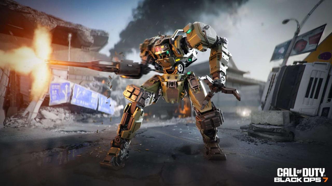 Call of Duty: Black Ops 7: Abschussserie Rhino Roboter-Soldat