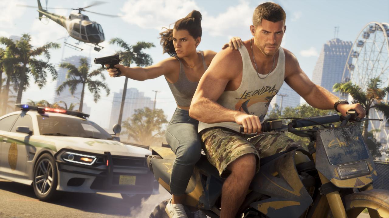 Grand Theft Auto VI: Jason und Lucia beim gemeinsamen Überfall